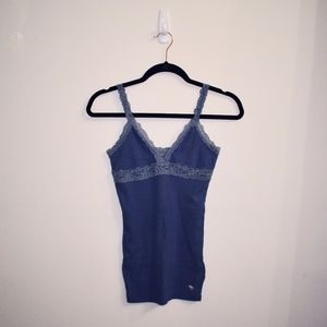 Blue Abercrombie & Fitch Tank
